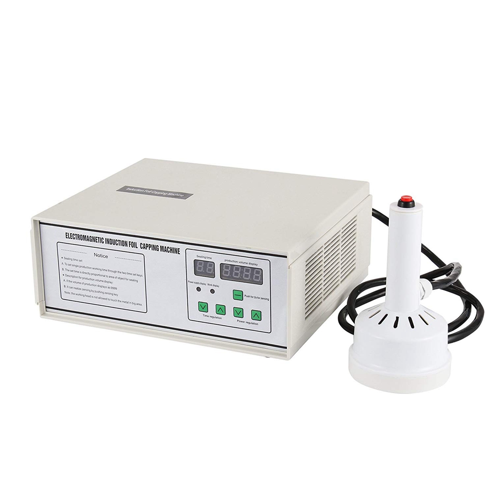 Handheld induction cap sealer